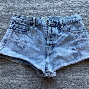 Jean shorts